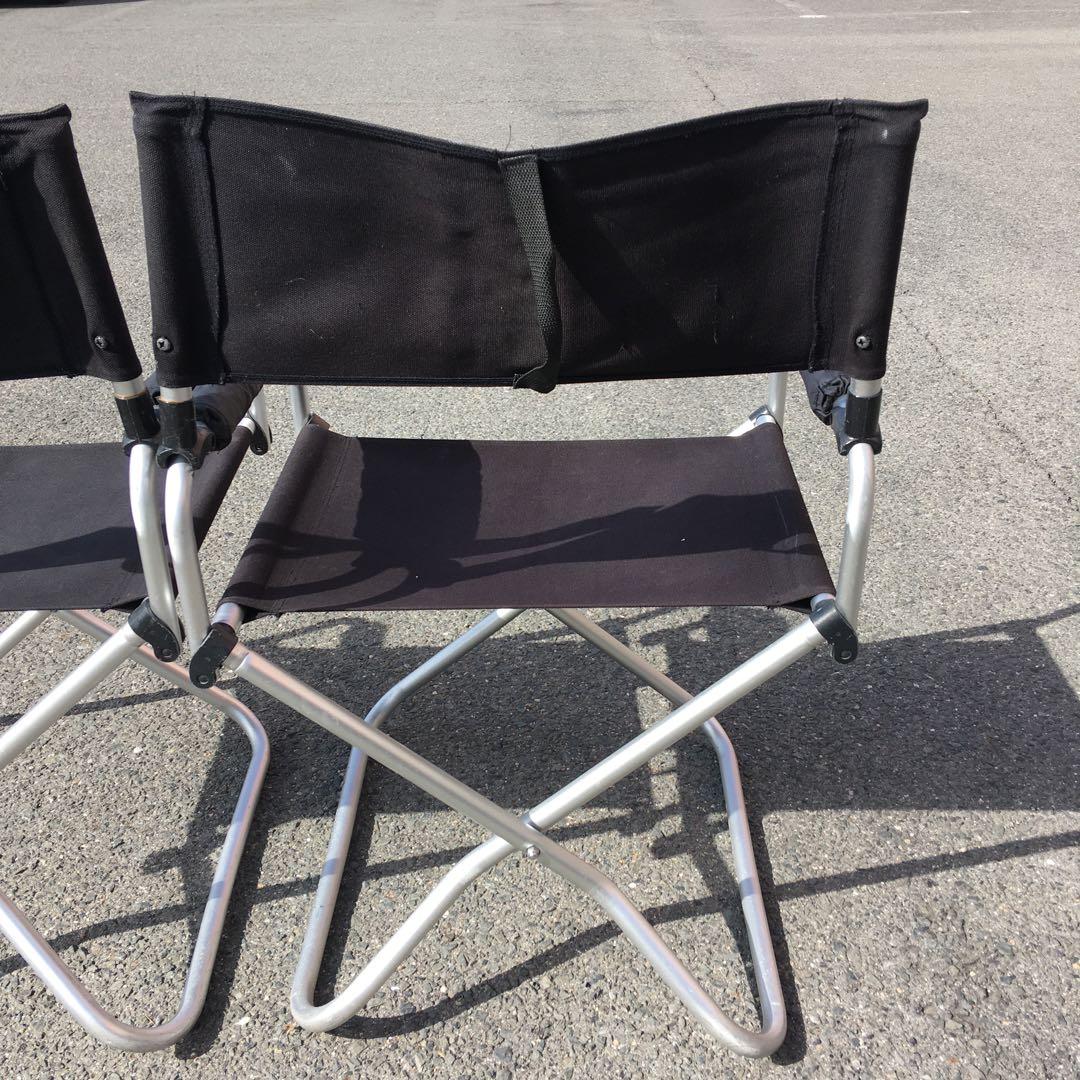 スノーピーク D. チェアAL　LV-51 2脚　ワイド ブラック