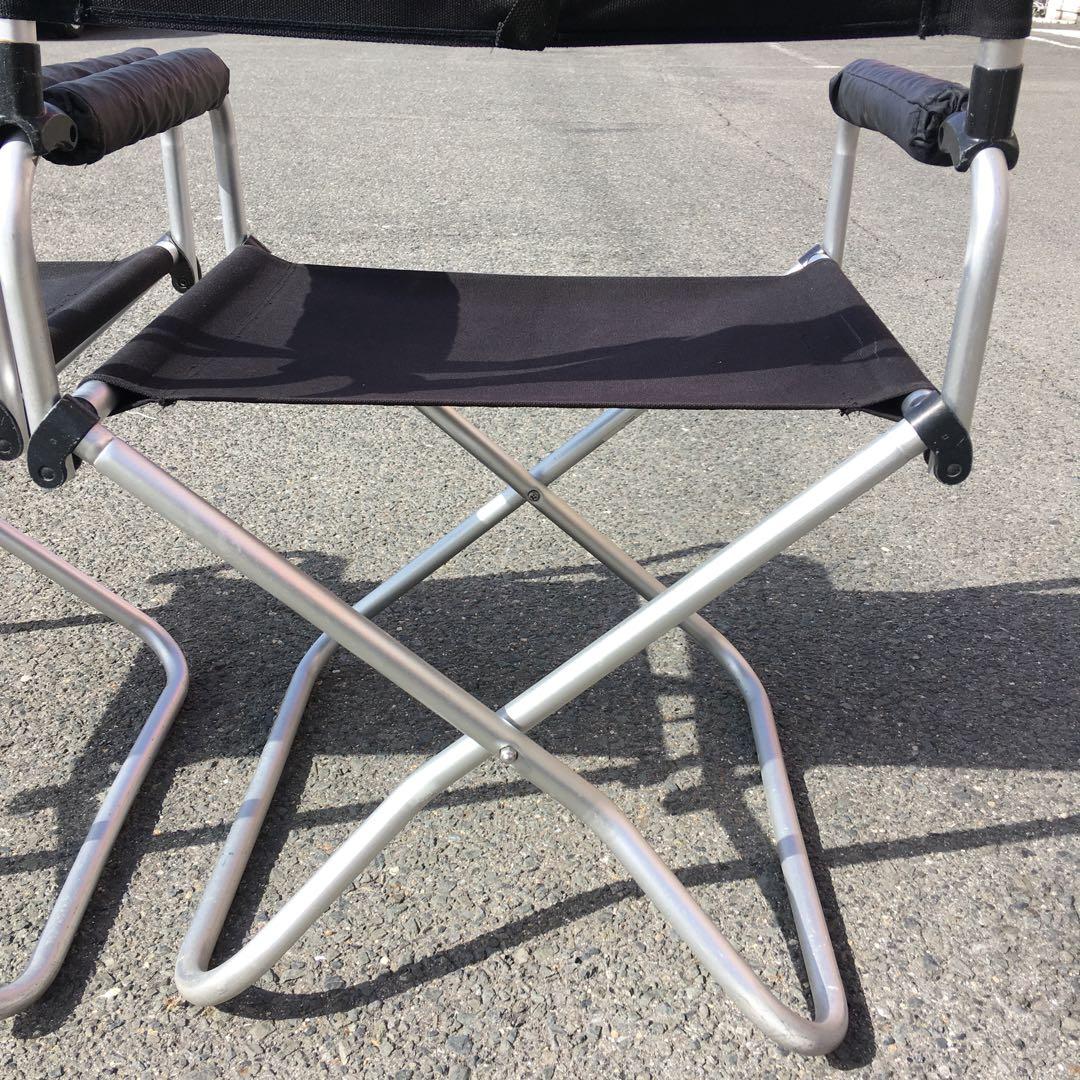 スノーピーク D. チェアAL　LV-51 2脚　ワイド ブラック