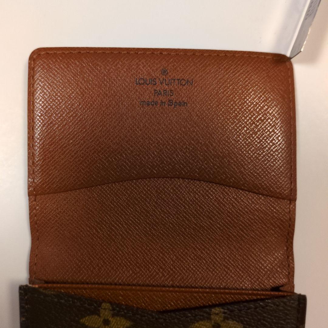 美品　LOUIS VUITTON モノグラム 名刺入れ