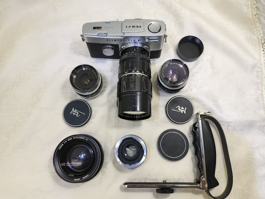 オリンパスPEN-FT ハーフサイズ 1眼レフ フィルムカメラ