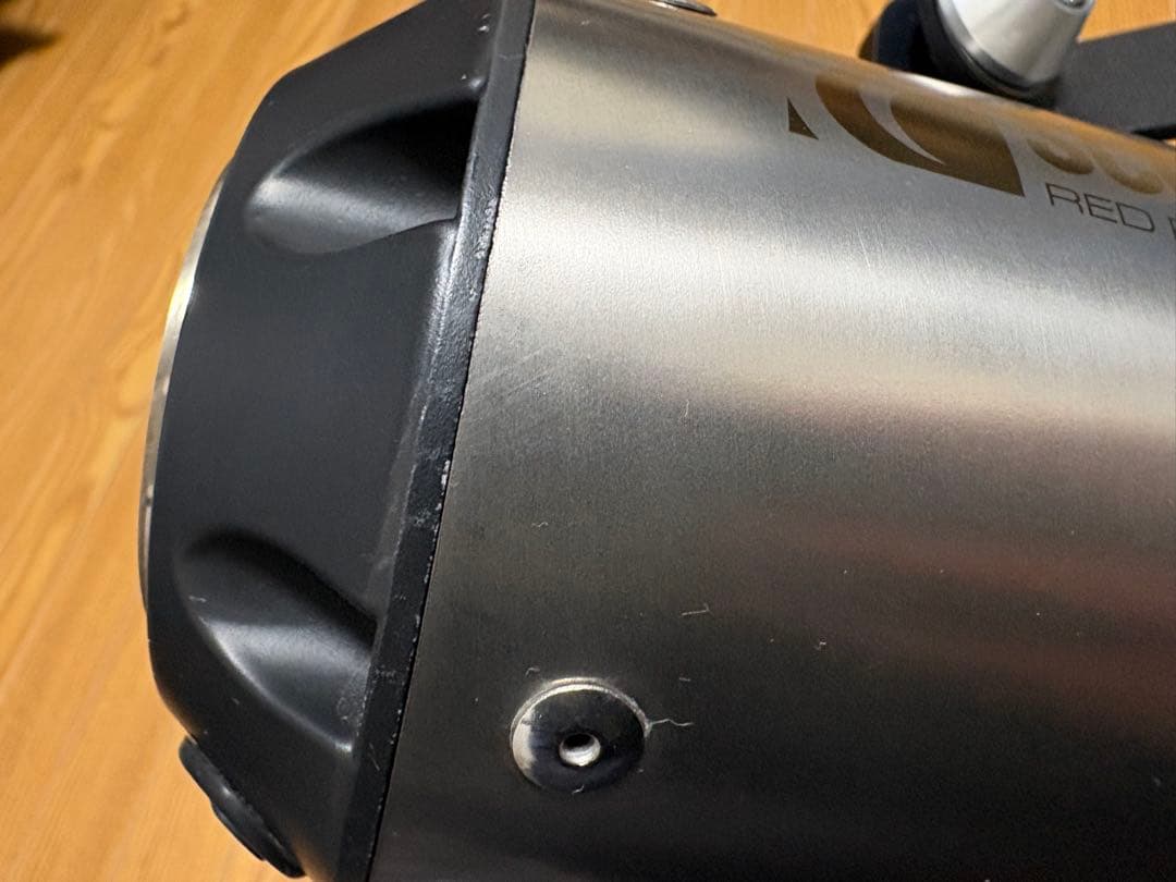 スコーピオン　レッドパワー スリップオンマフラー