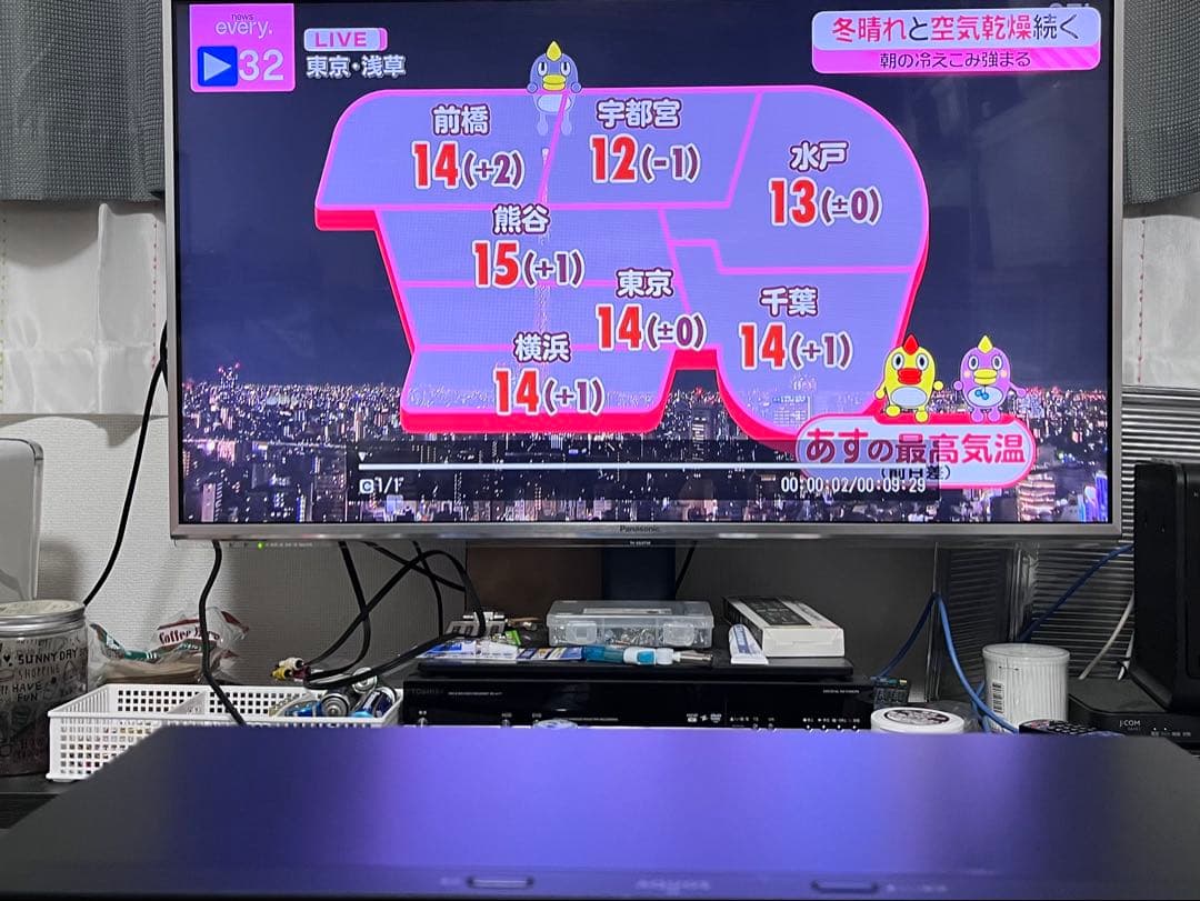 4K 1TB 2番組録画　シャープ　ブルーレイレコーダー　BD-NW1200