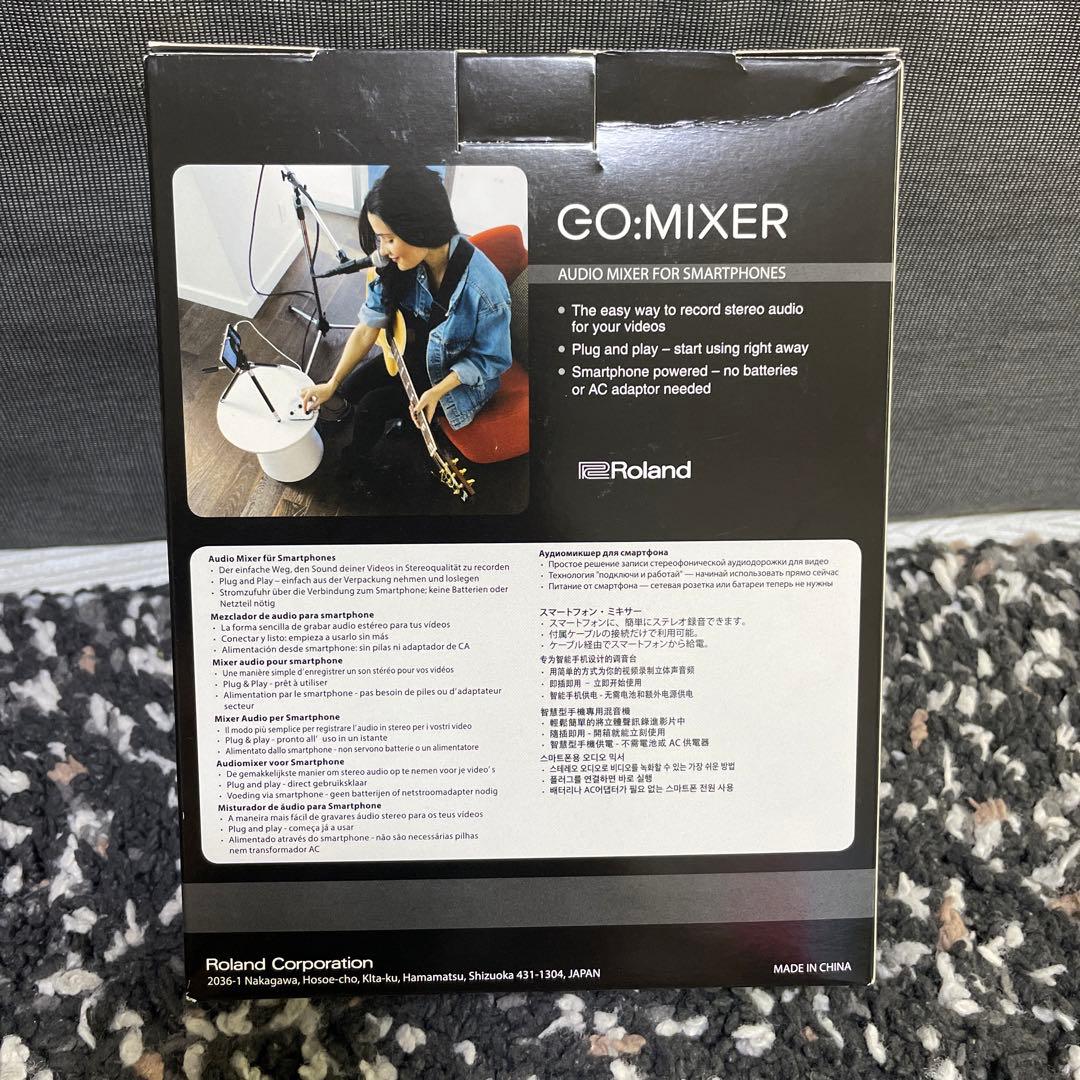 ROLAND GO:MIXER スマートフォン用 オーディオミキサー