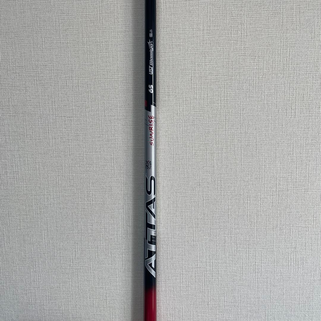 UST Mamiya／ATTAS RX SUNRISE RED 6S