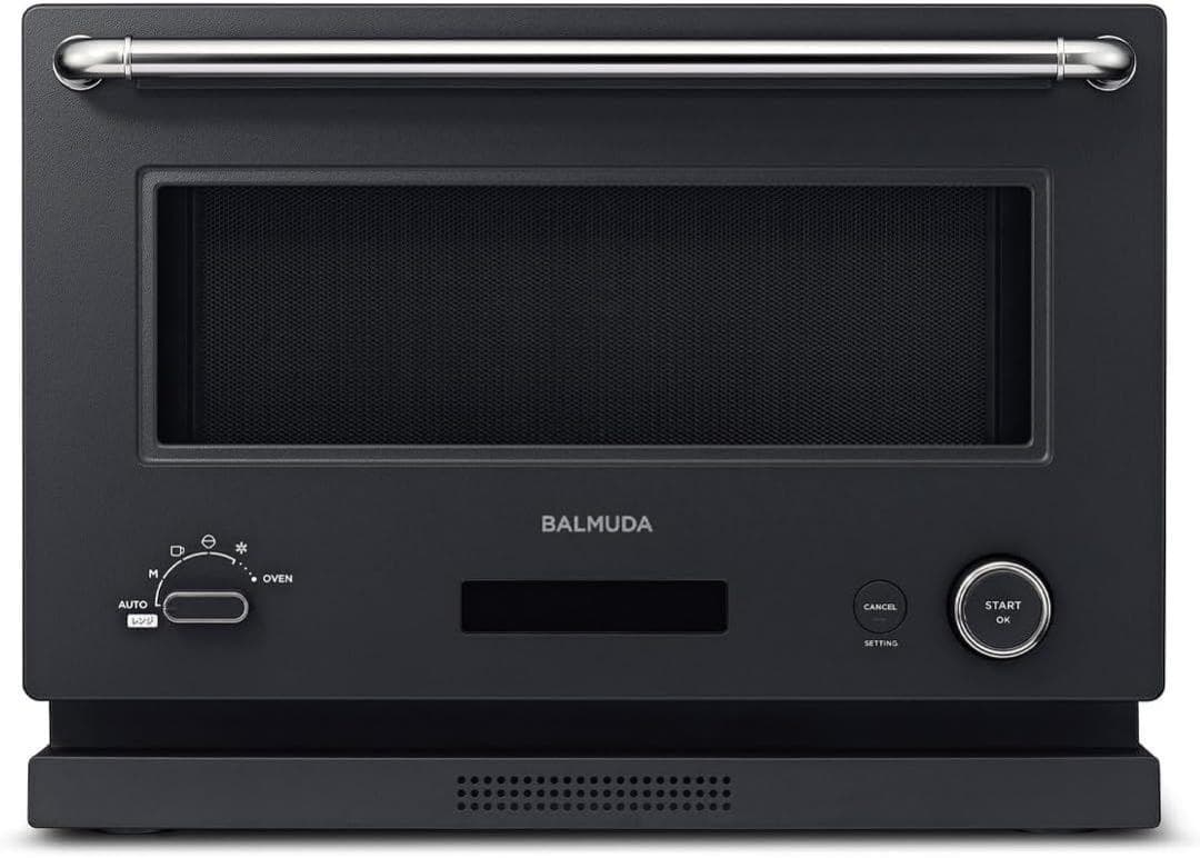 電子レンジ・オーブン BALMUDA The Range K09A-BK Black