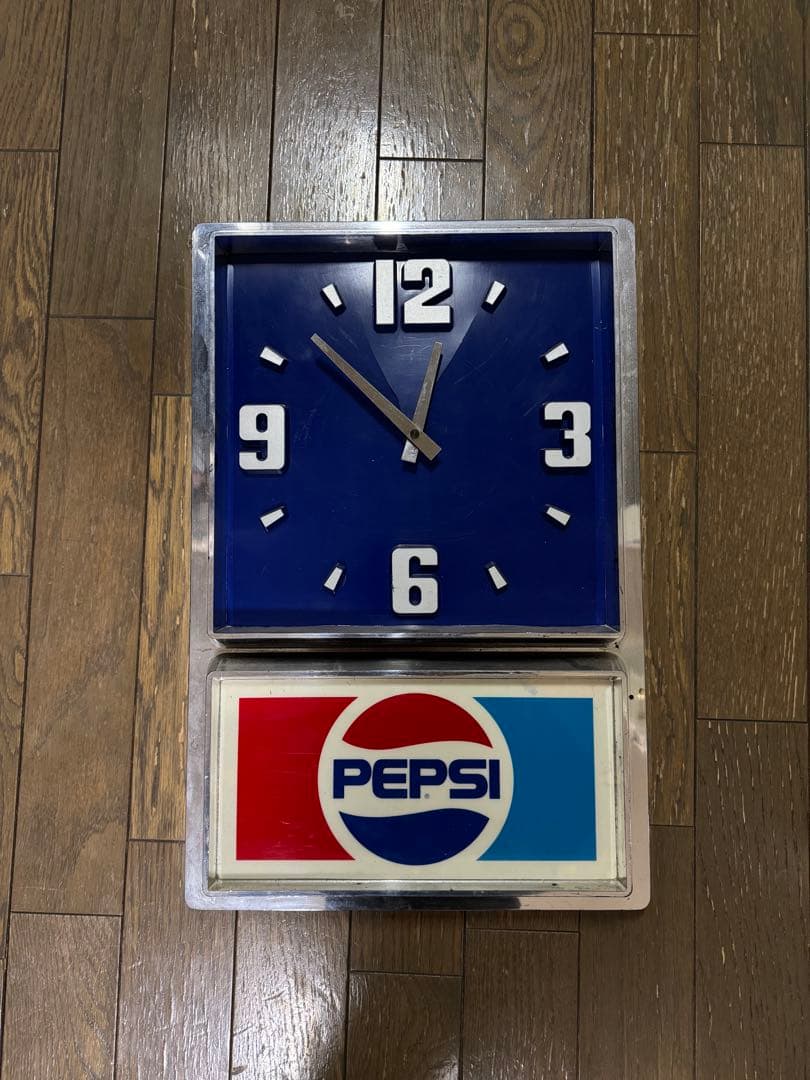70年代 PEPSI ペプシ 壁掛け時計 アナログ時計 ヴィンテージ