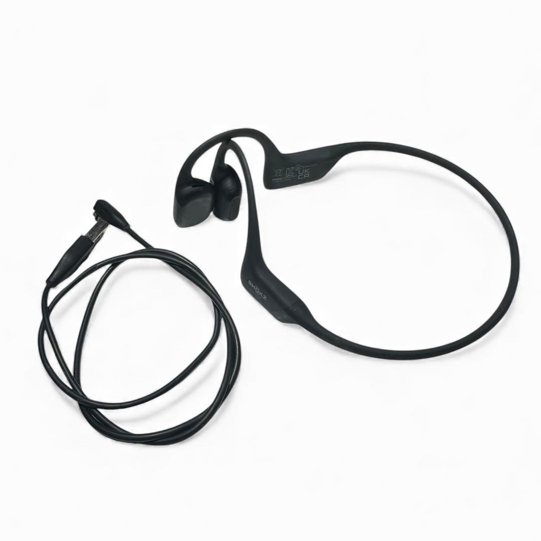 SHOKZ OpenRun Pro 骨伝導イヤホン 黒 Bluetooth