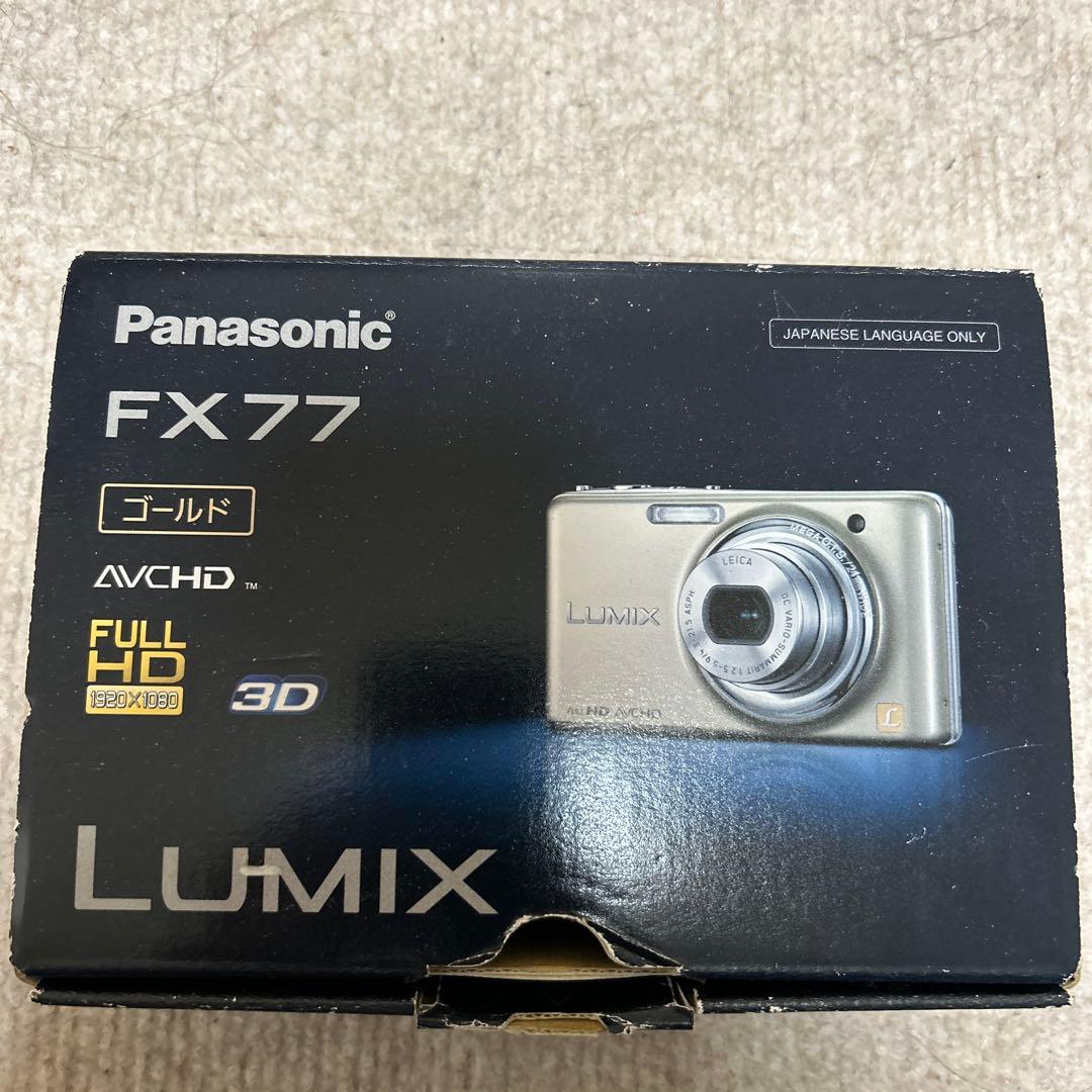 Panasonic LUMIX FX77 ゴールド