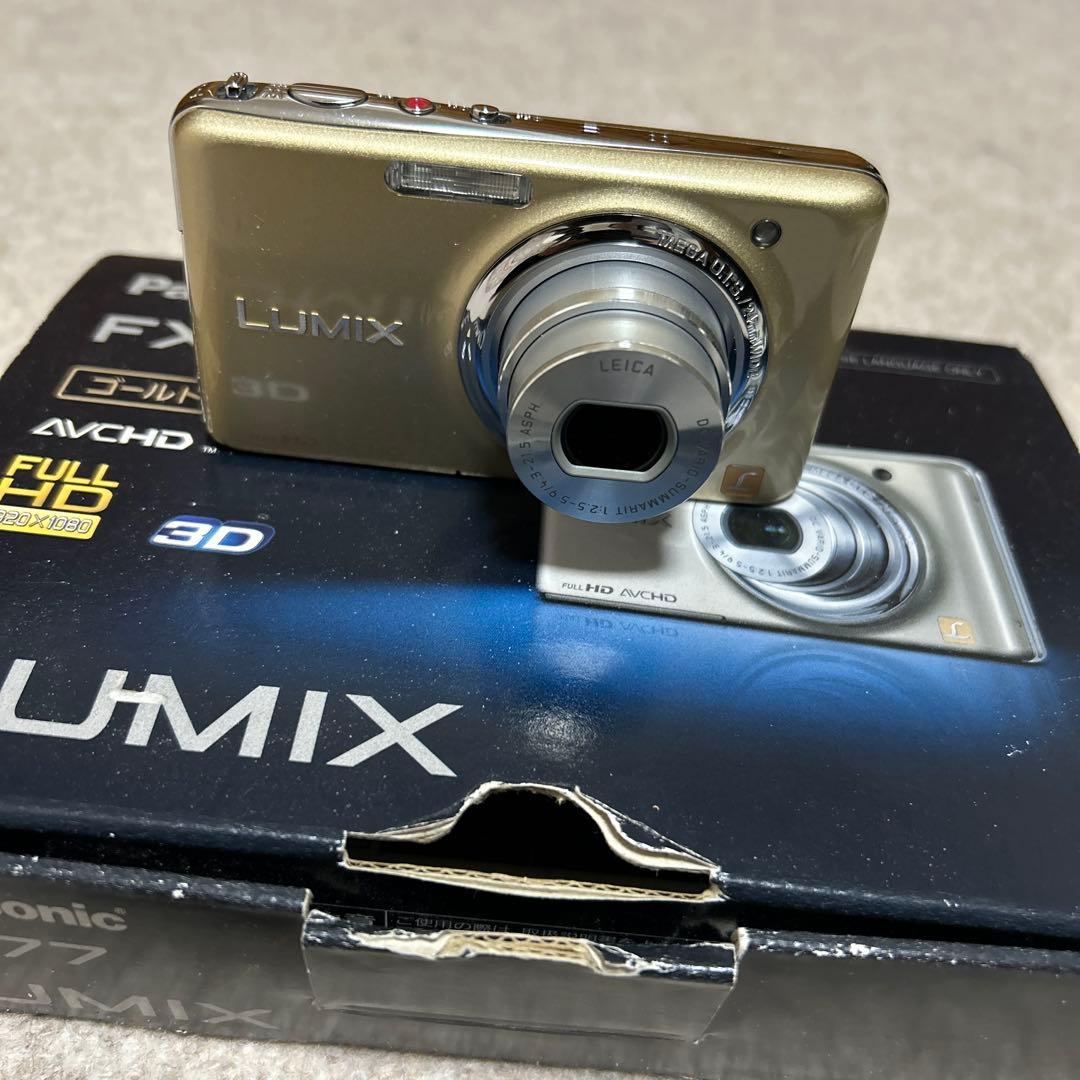 Panasonic LUMIX FX77 ゴールド