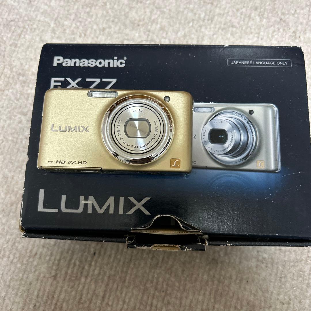 Panasonic LUMIX FX77 ゴールド