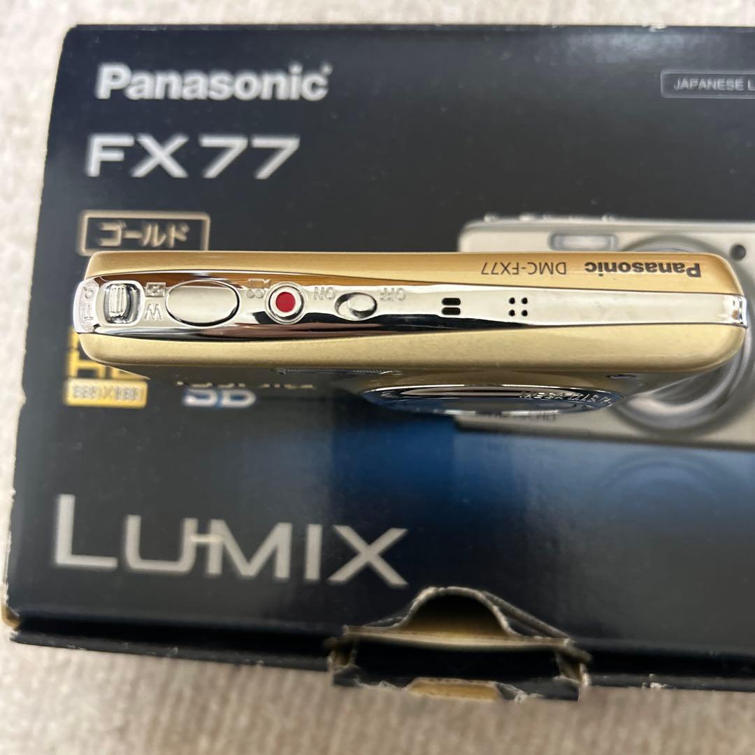Panasonic LUMIX FX77 ゴールド