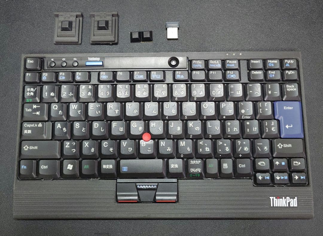 【自作キーボード】トラックポイントキーボード　USB有線＋無線