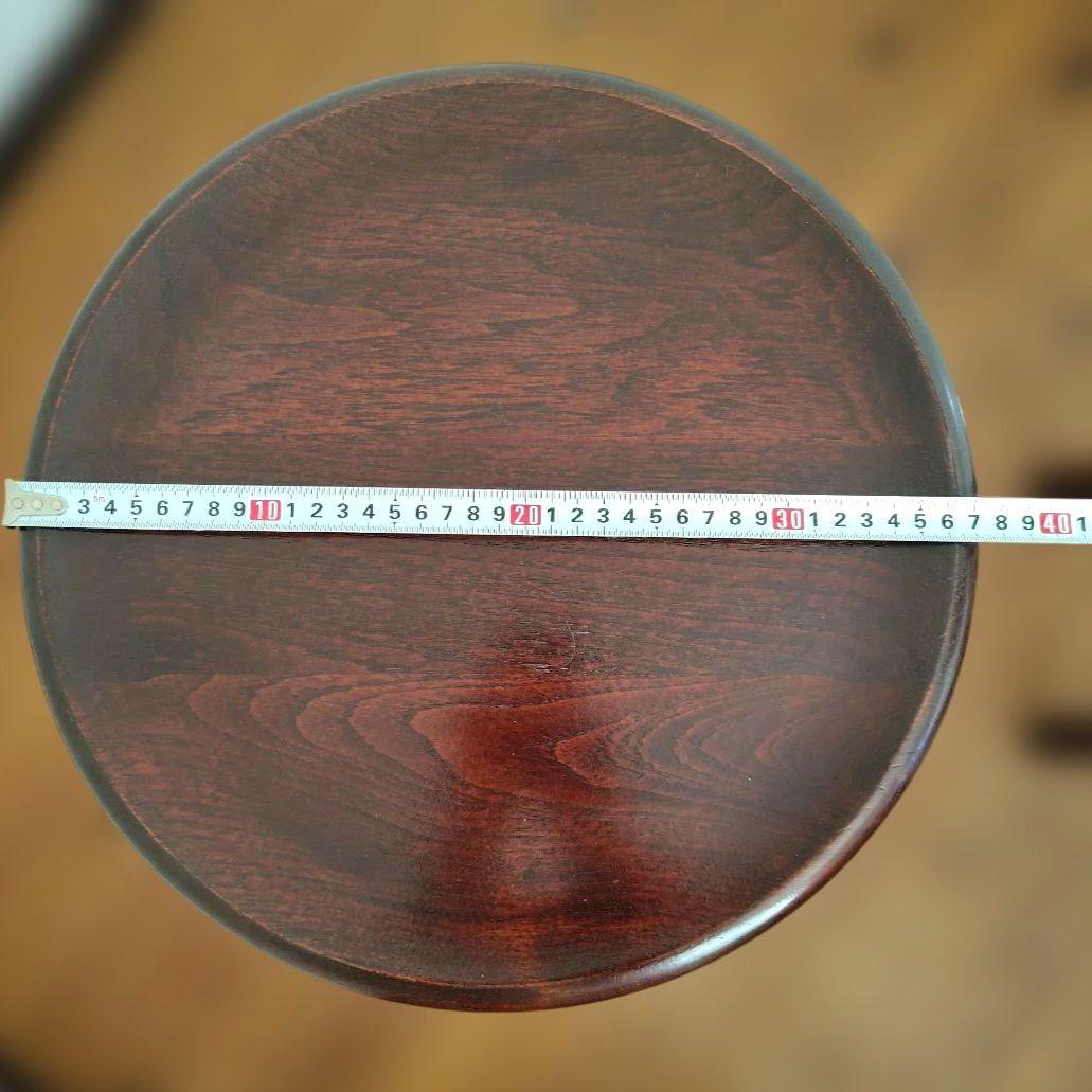 木製ハイチェア2脚セット カウンターチェア 丸椅子 スツール