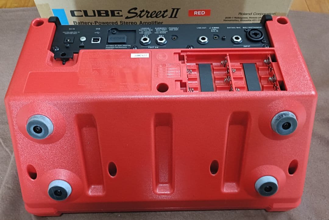 BOSS ボスCUBE Street II レッド