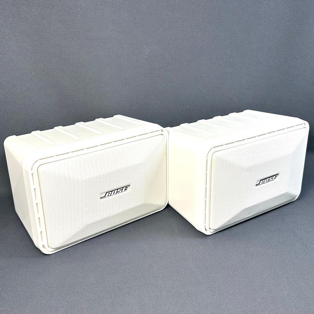 美品 BOSE 101MMW ホワイト 白 101MM 動作品