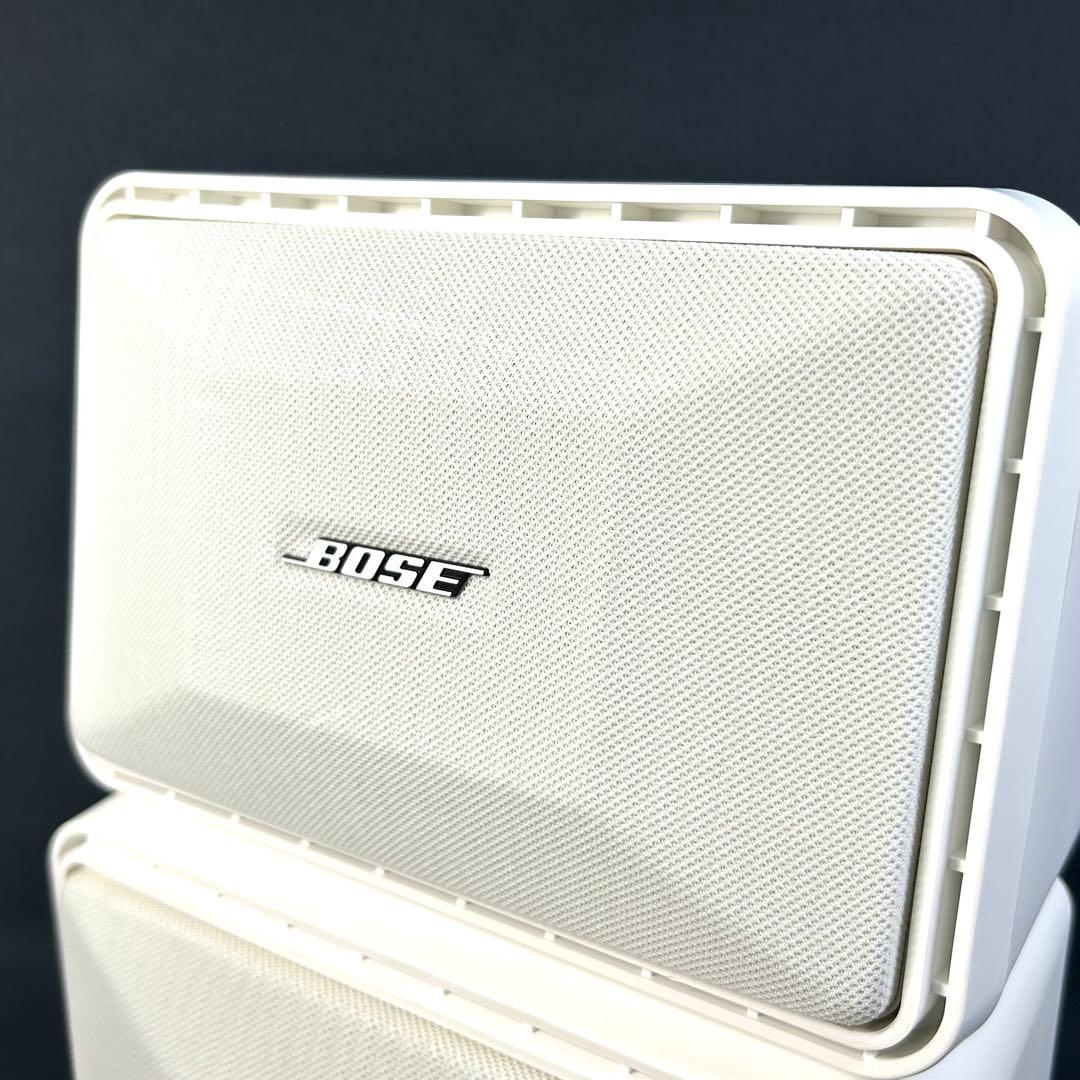 美品 BOSE 101MMW ホワイト 白 101MM 動作品
