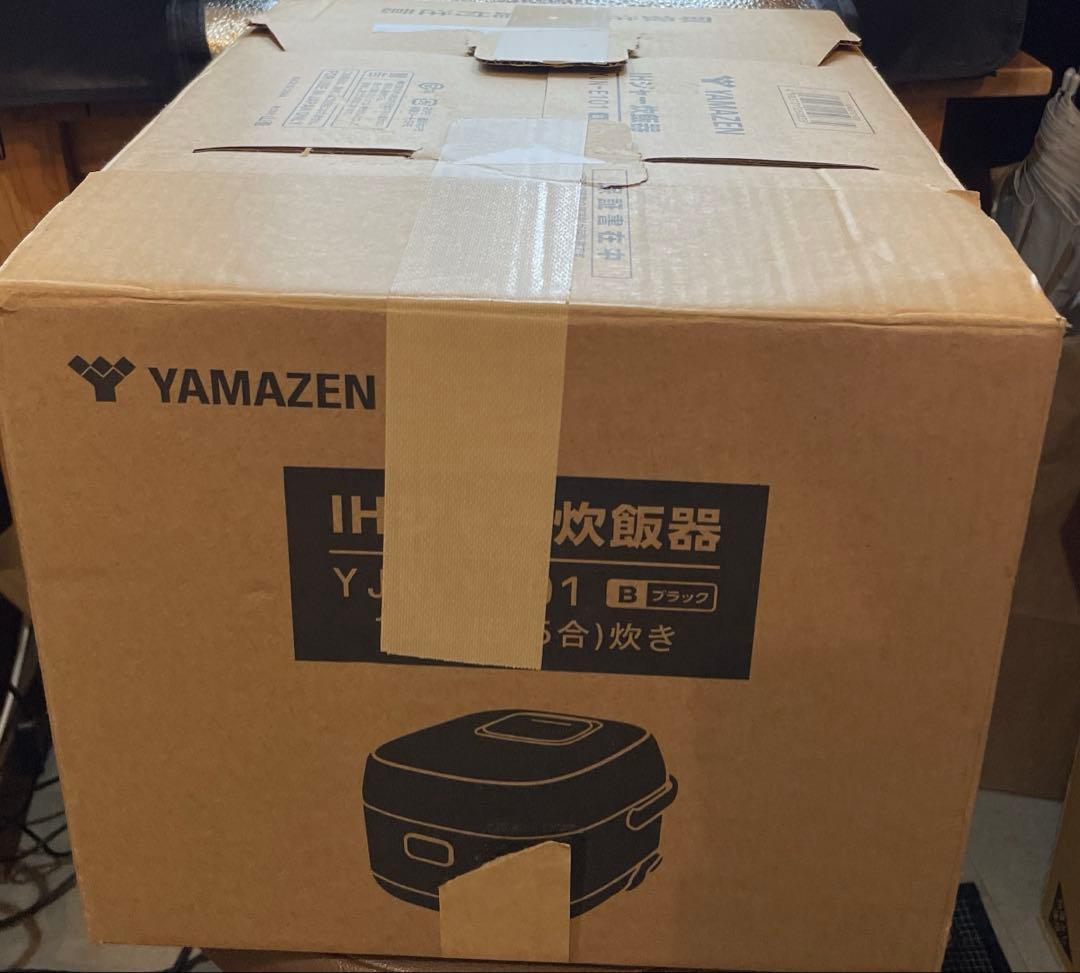 [山善] 炊飯器 一人暮らし 5.5合ブラック YJN-E101(B)