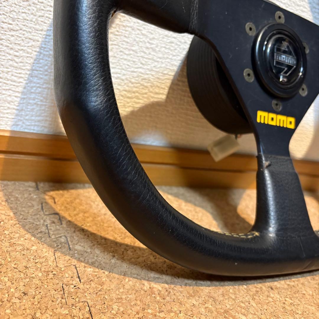 【希少！】MOMO ステアリング ヴェローチェレーシング D型 タイプ