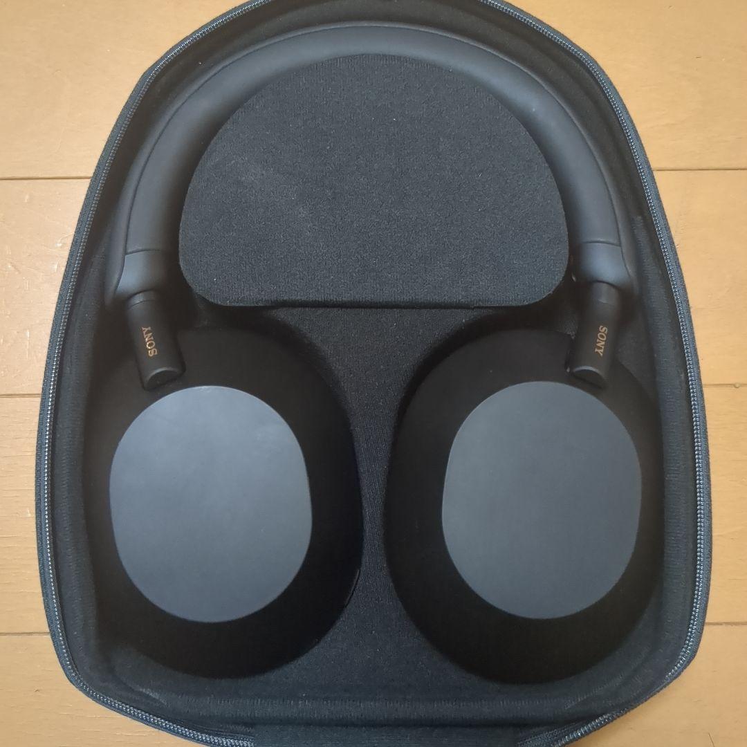 【美品】SONY WH1000XM5 ブラック ワイヤレスヘッドホン