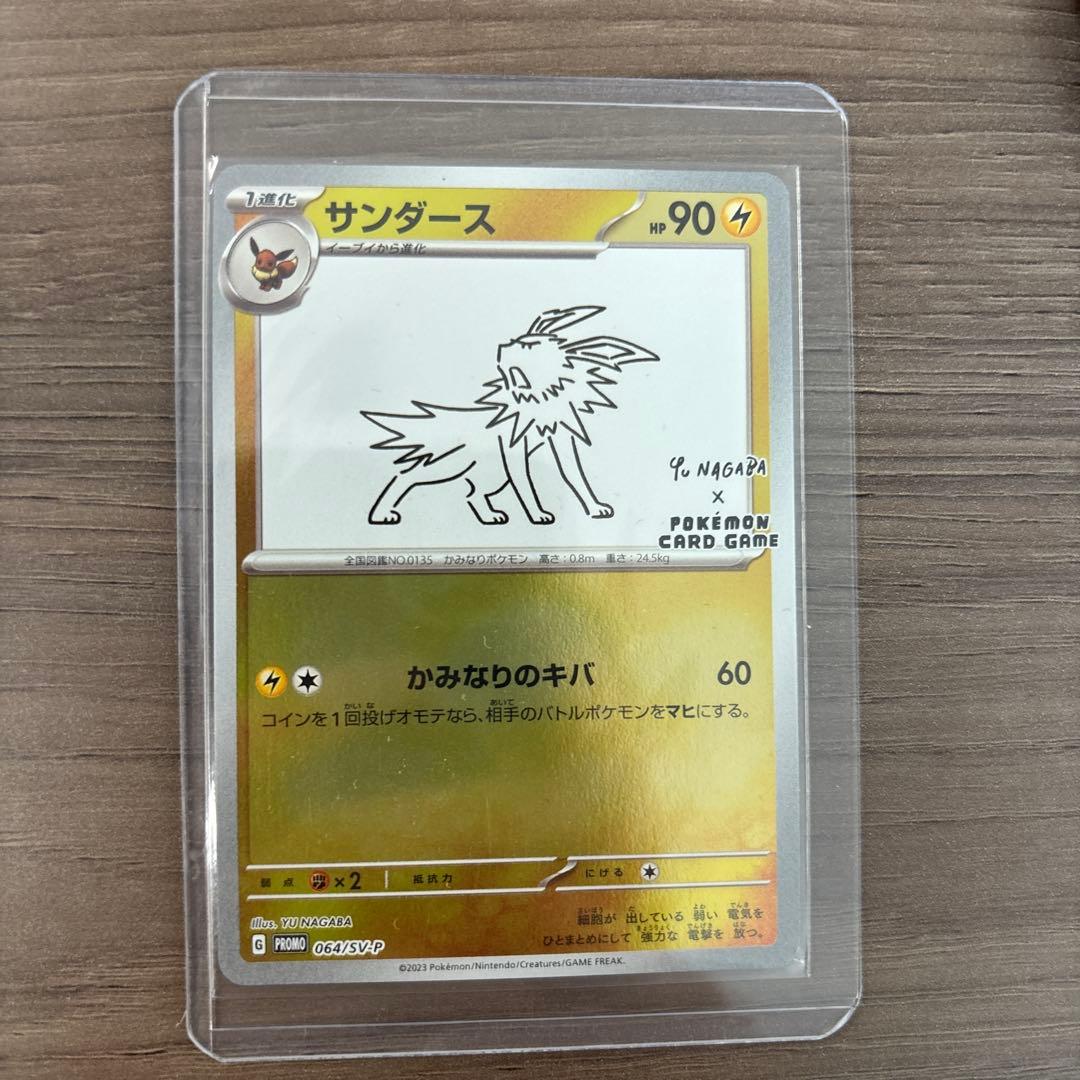 【極美品】ブイズ yu nagaba 長場雄 　 　　　　　　プロモ サンダース