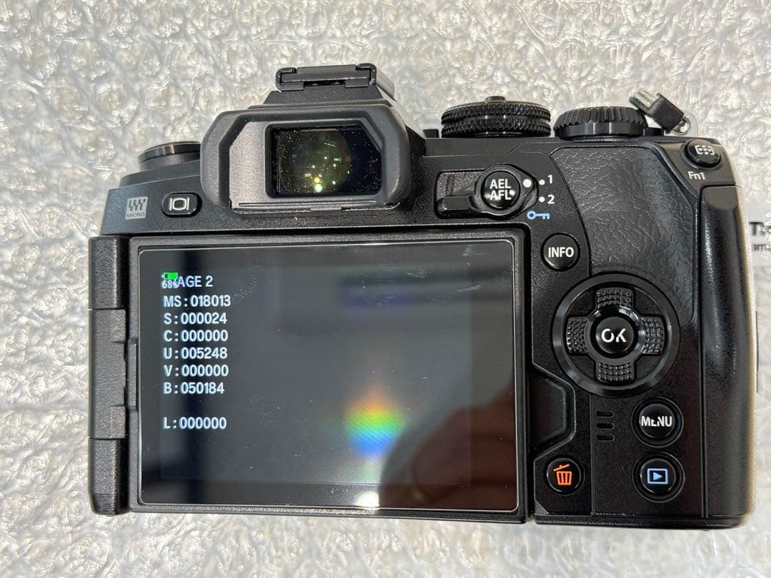美品　OLYMPUS OM-D EM1-MARK2 18013回 領収書あり
