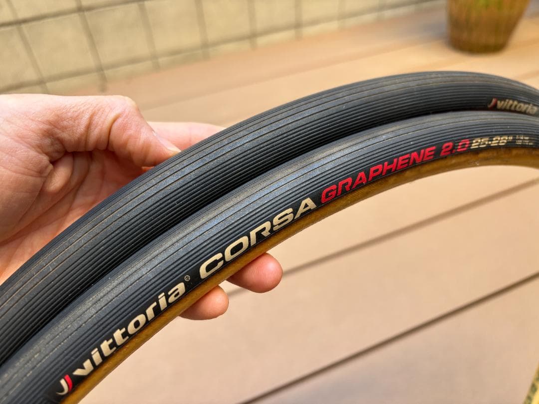 Vittoria Corsa Graphene 2.0 TU 25C 未使用2本