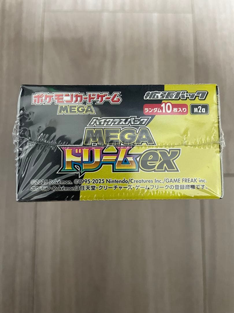 シュリンク付き新品未開封品 ポケモンカード MEGA ドリーム ex 1BOX