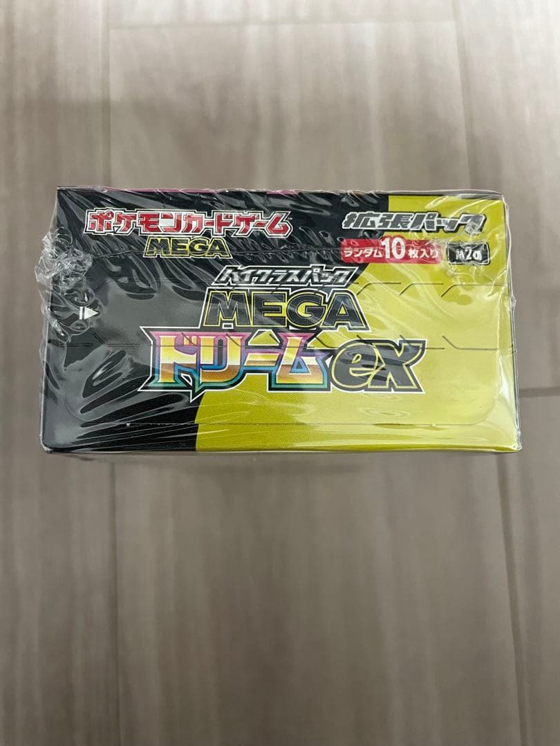 シュリンク付き新品未開封品 ポケモンカード MEGA ドリーム ex 1BOX