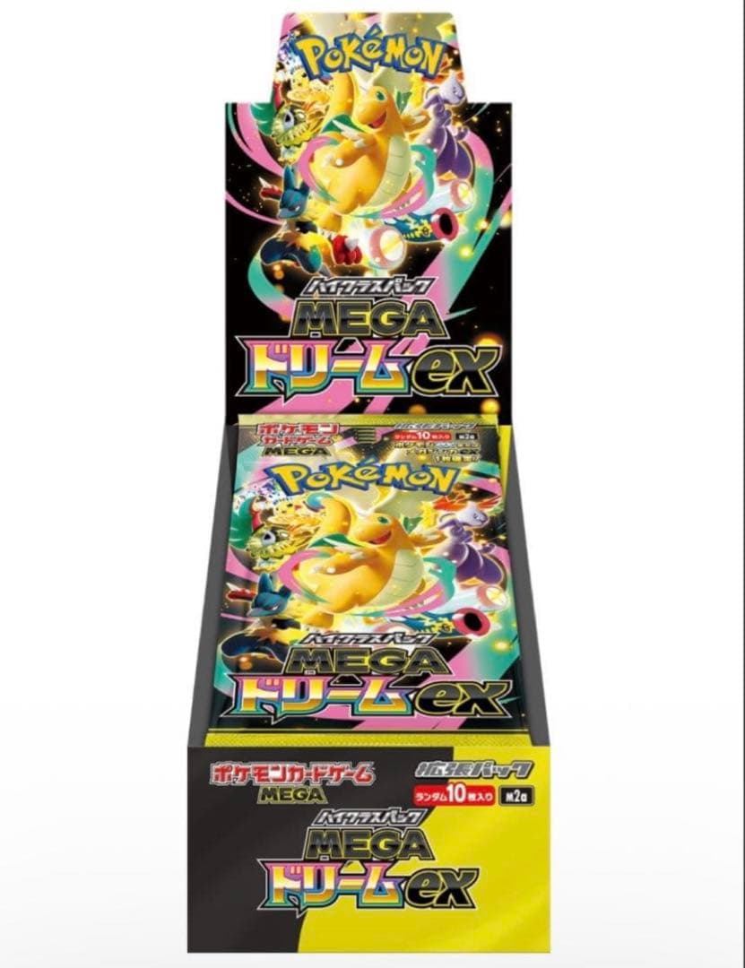 シュリンク付き新品未開封品 ポケモンカード MEGA ドリーム ex 1BOX