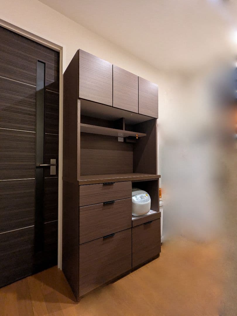 NITORI キッチンボード エトナ 90 KB MBR 食器棚