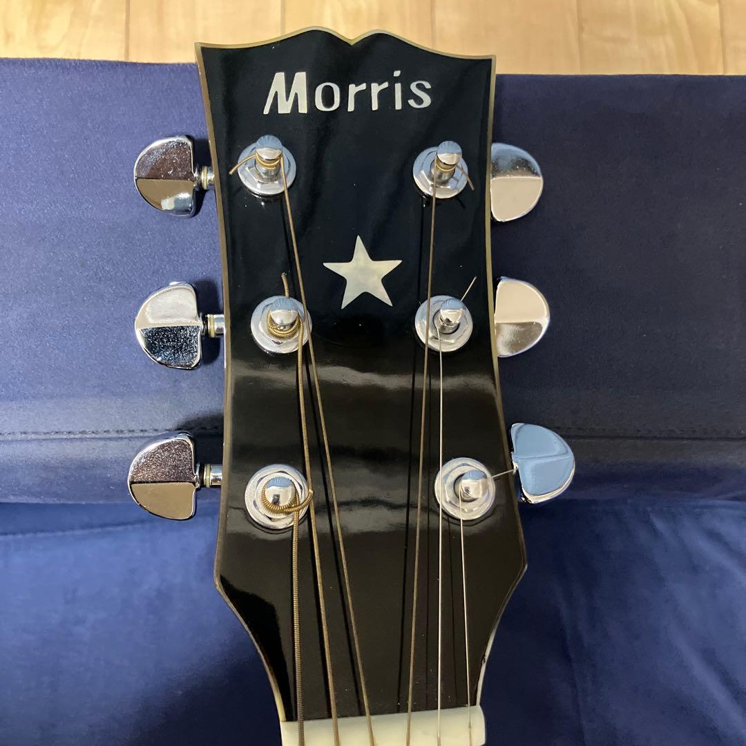 Morris WJ-50 モーリス アコースティックギター　当時の付属品付