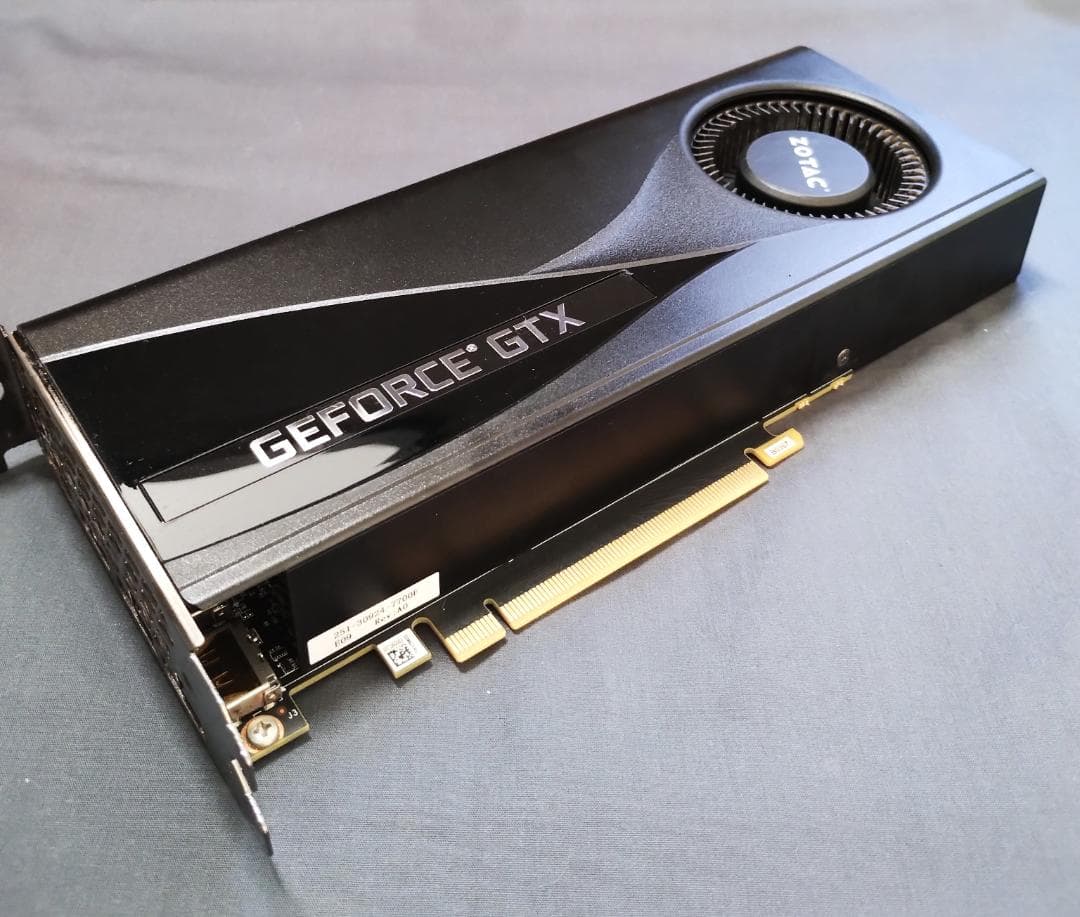 グラボ/GTX1660Ti 6GB/動作確認済み/FFベンチ完走/送料無料[9]