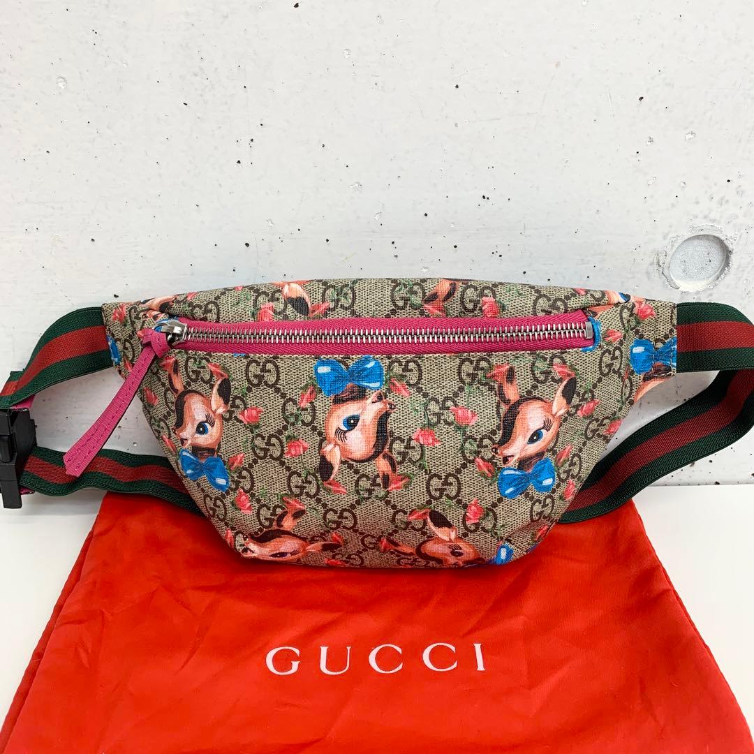 グッチ バンビ ベルトバッグ チルドレン 鹿 24072216