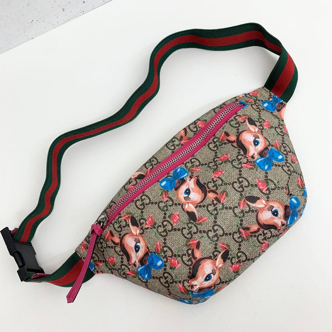 グッチ バンビ ベルトバッグ チルドレン 鹿 24072216