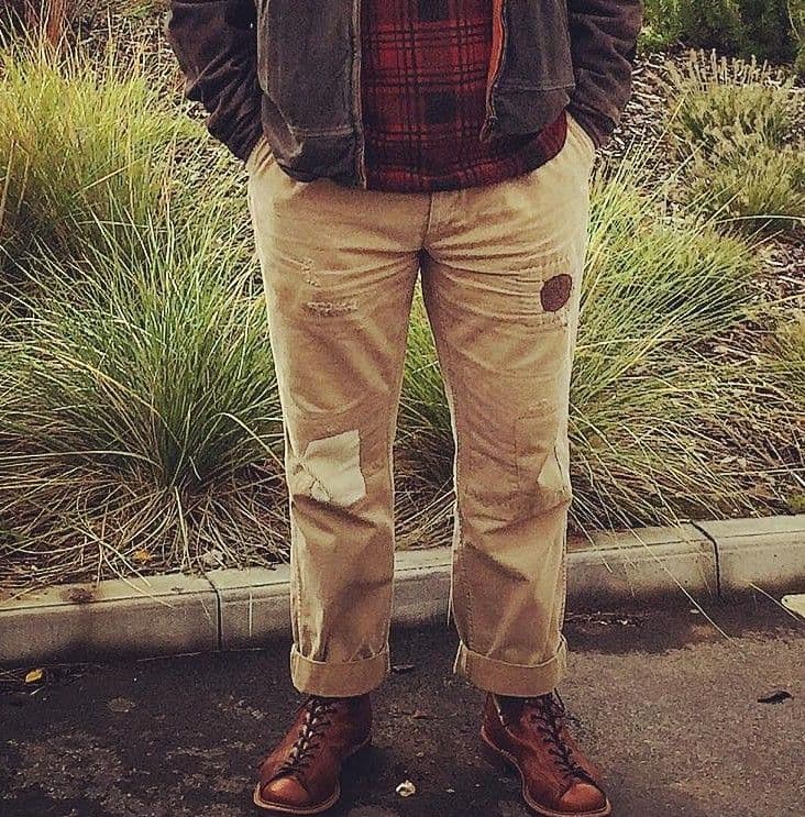 最終値下げ!!!　RALPHLAURENRUGBY　ダメージチノ　31