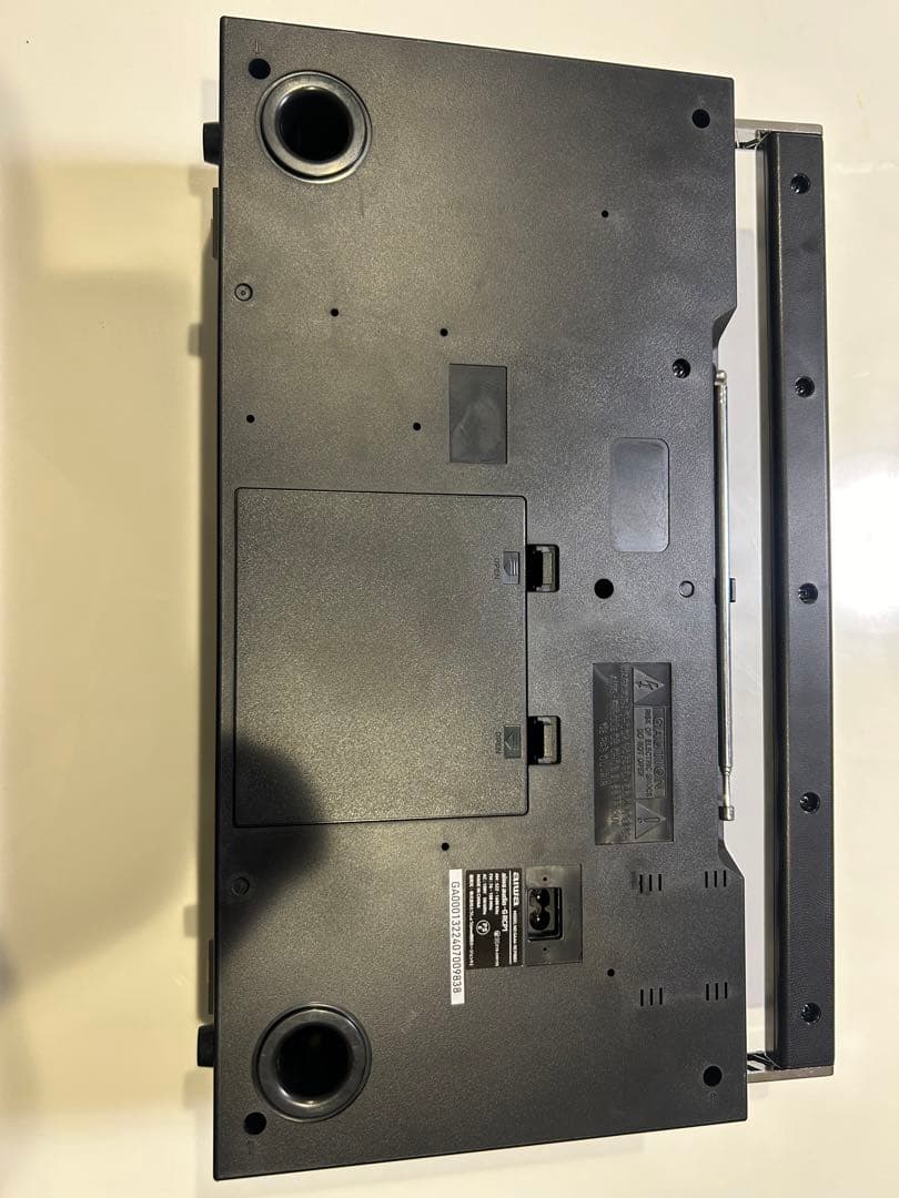 AIWA ラジカセ カセットプレーヤー シルバー モデルGAA4-RCP0001