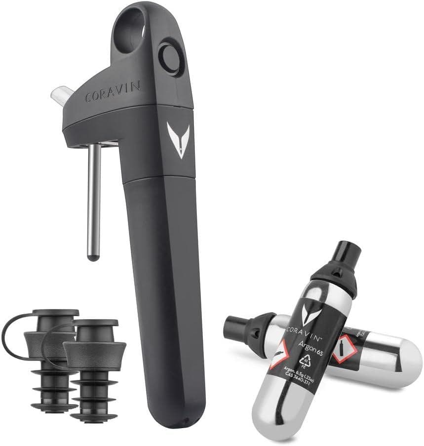 CORAVIN コラヴァンピボットPro + ガスカプセル 5本 3個ストッパー