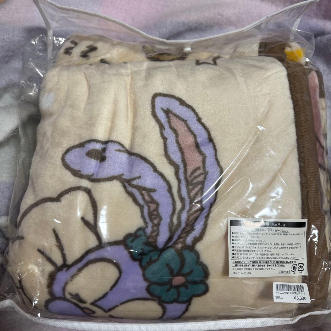 ダッフィー&フレンズ　毛布