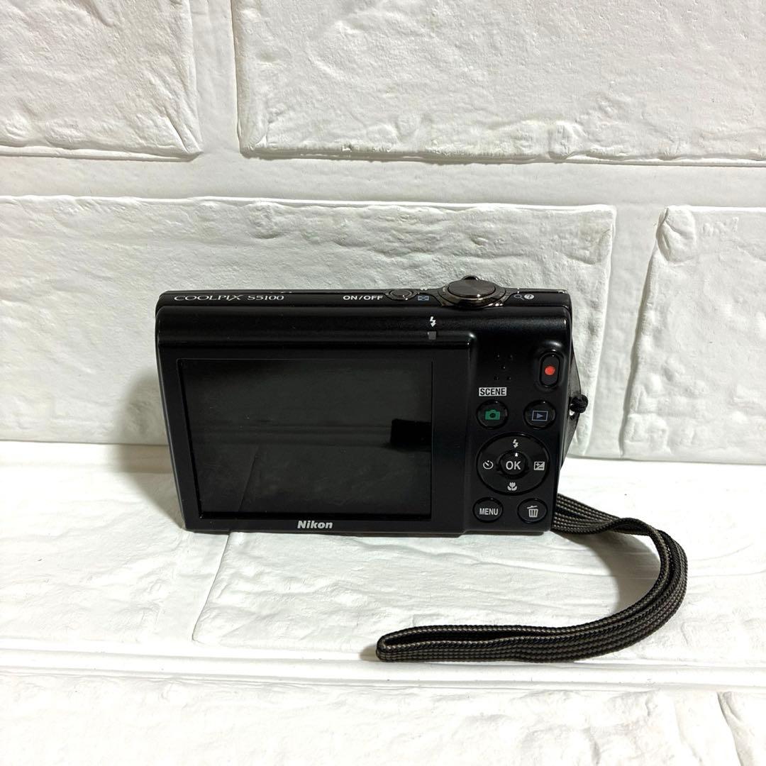 【✨平成レトロ✨】Nikon COOLPIX S5100 コンデジ ブラック