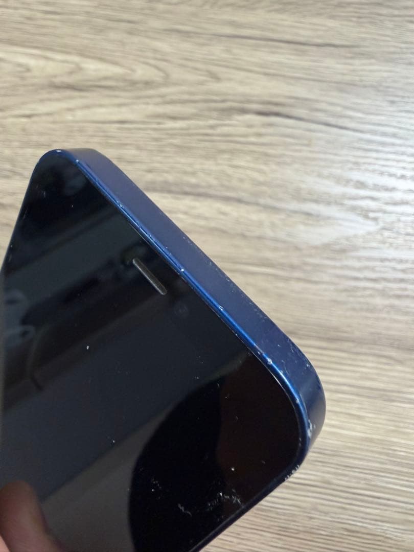 【中古】Apple iPhone 12 mini 青 6.1インチ