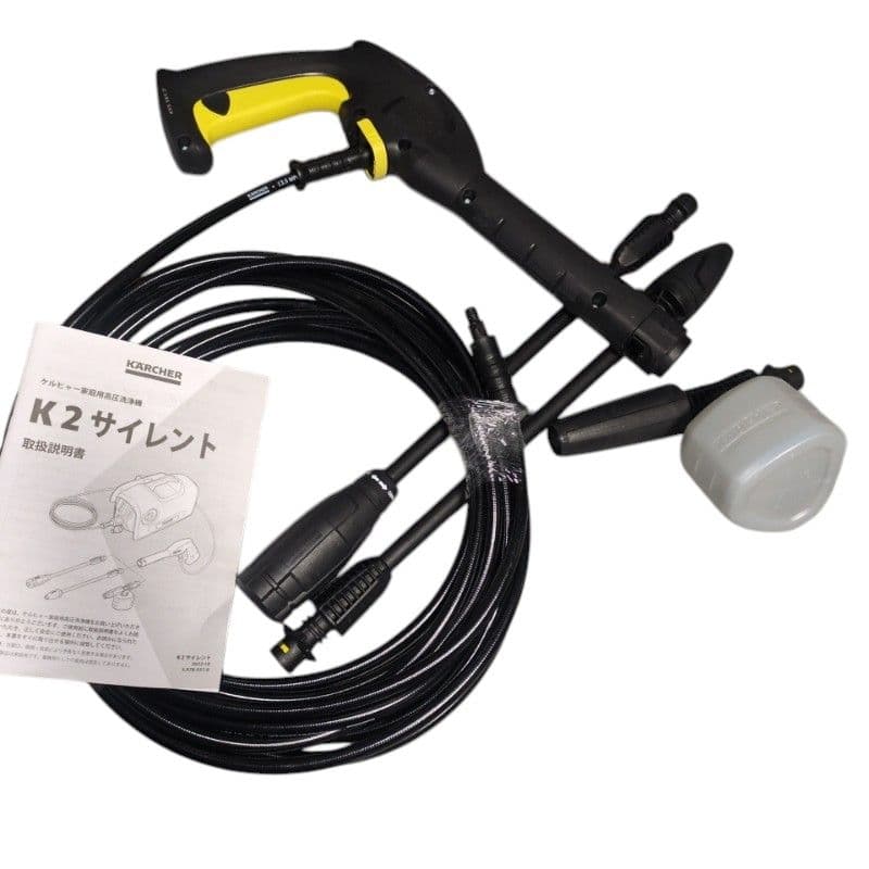 美品 K2 サイレント　付属品フルセット　ケルヒャー　高圧洗浄機 箱あり