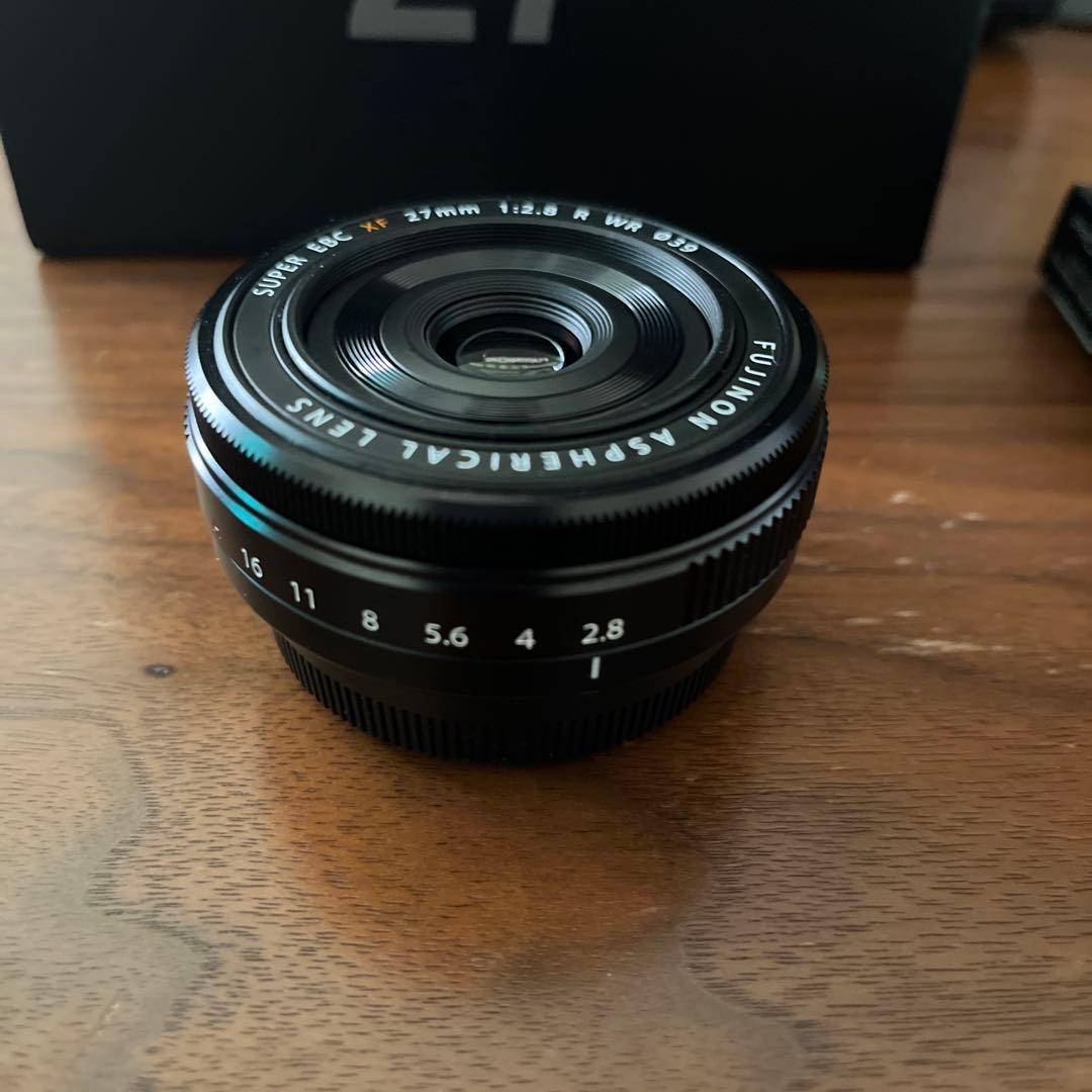 美品XF27mmF2.8 R WR レンズ FUJIFILM Fujinon