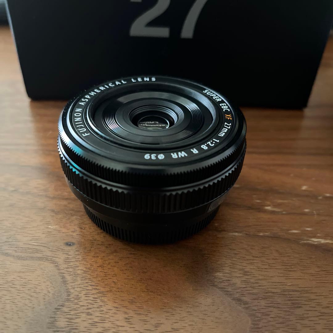 美品XF27mmF2.8 R WR レンズ FUJIFILM Fujinon