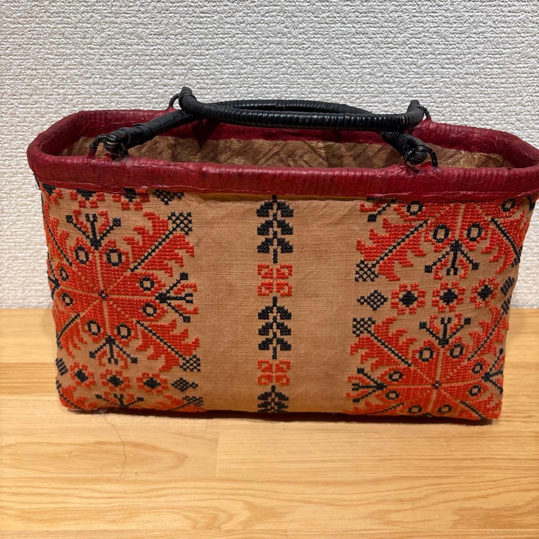 一頑張りカゴバッグ 2点　お客