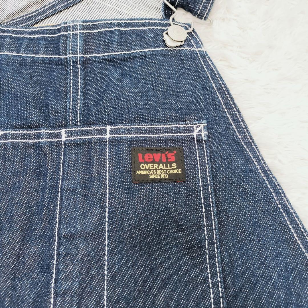 リーバイス　デニム　オーバーオール　S