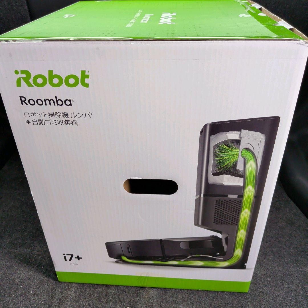 【新品未使用】ルンバ i7+ 自動ゴミ収集機付き iRobot i755060