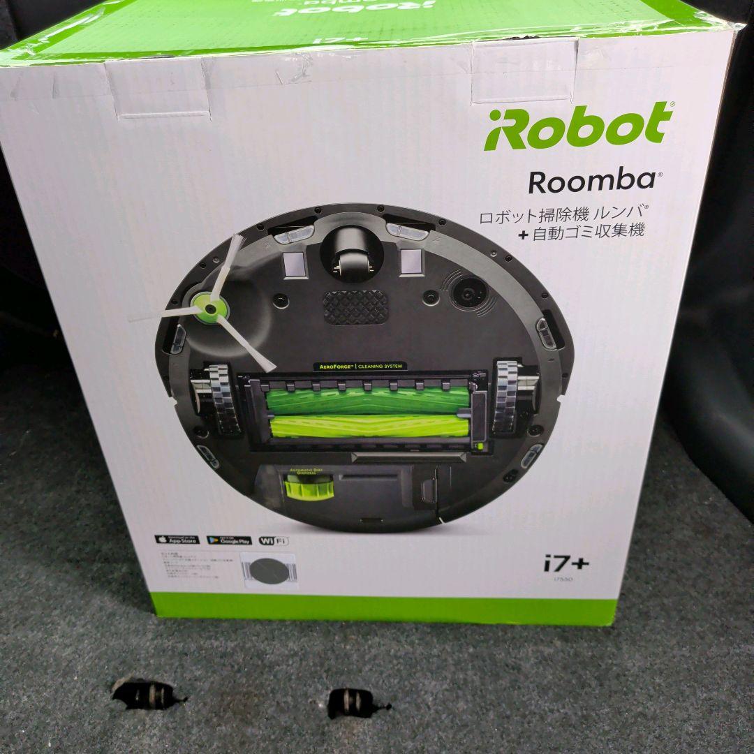 【新品未使用】ルンバ i7+ 自動ゴミ収集機付き iRobot i755060
