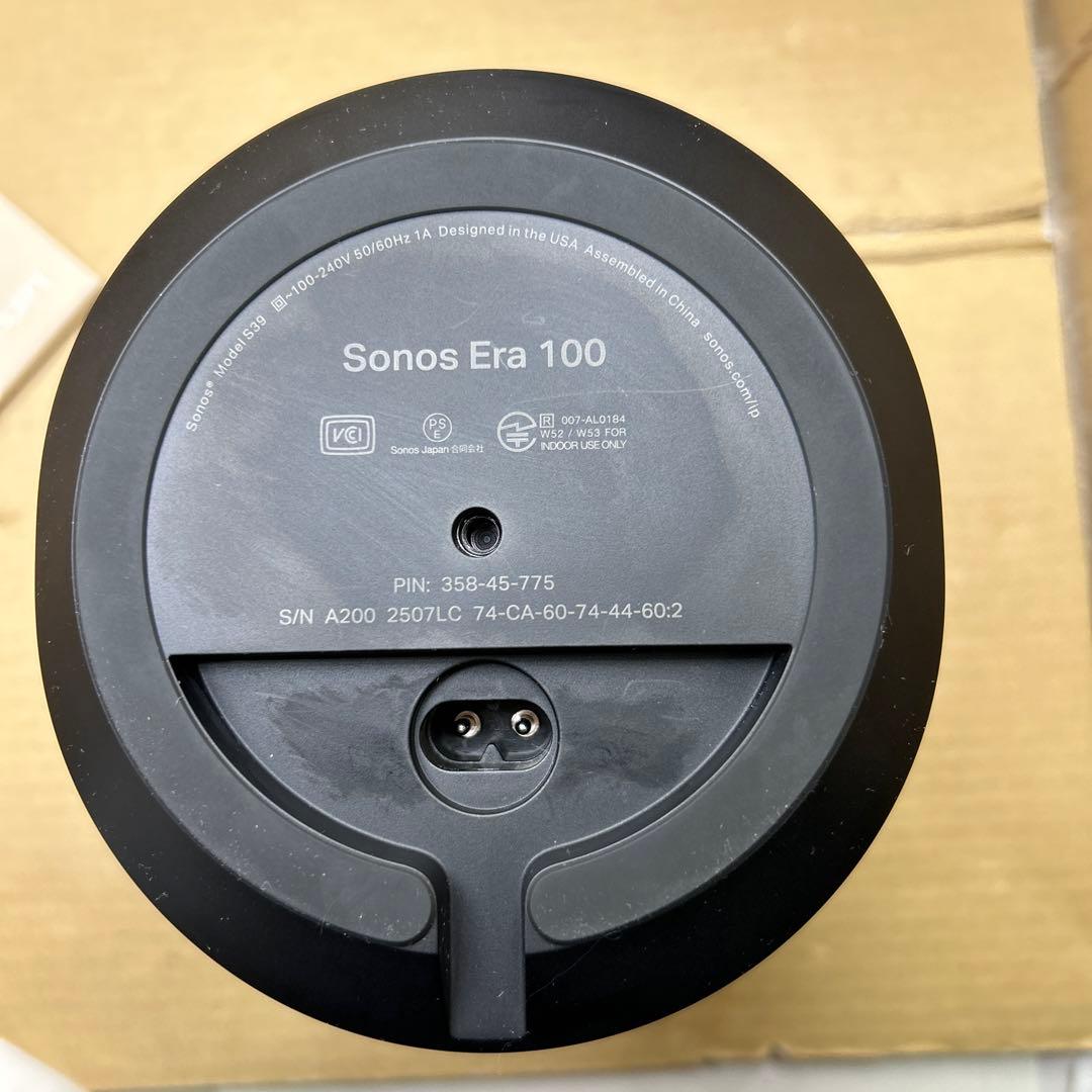 Sonos Era 100 ブラック