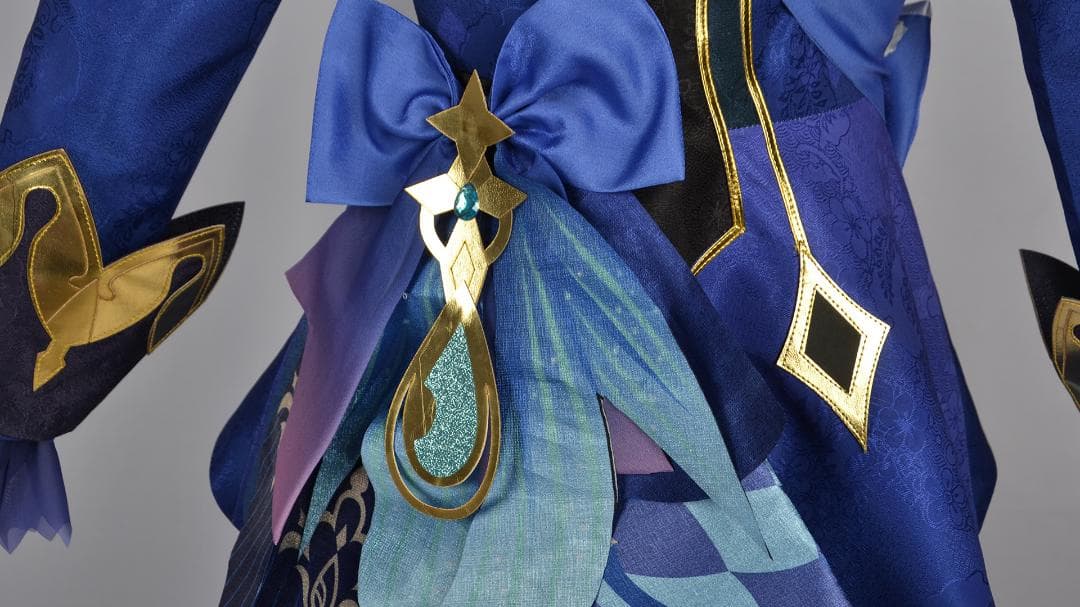 【値下げ　靴付き　即納フルセット】原神 フリーナ コスプレ衣装　ウィング