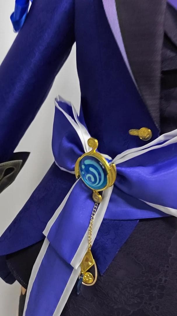 【値下げ　靴付き　即納フルセット】原神 フリーナ コスプレ衣装　ウィング